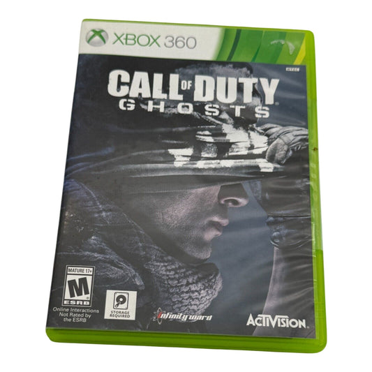 Call Of Duty Ghosts Xbox 360 Game New Co-Op Mode 60 FPS Multiplayer Bonus Map