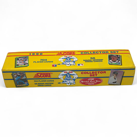 SCORE 1990 Baseball Card Collector Set 704 Player Cards & 56 Magic Motion Trivia Cards