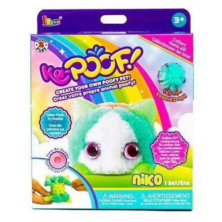 KaPoof Pets Niko plush toy in packaging