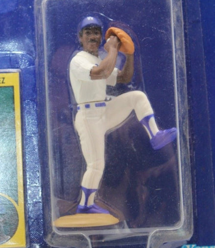 Close-up of 1991 Ramon Martinez figurine in Dodgers uniform