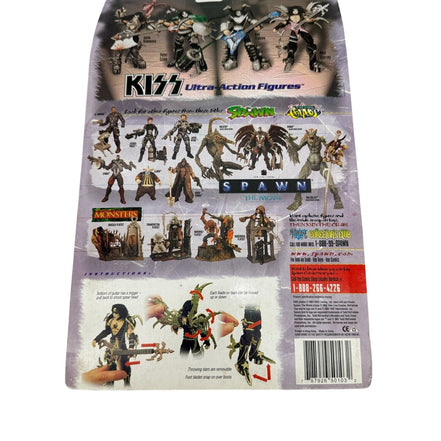 KISS Paul Stanley action figure in original packaging with Shooting Star guitar