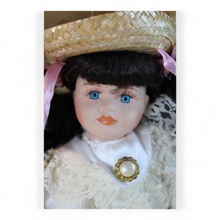 Lasting Impressions Companion Collection Doll – porcelain dollLasting ImpressionsDollblue eyescollectible dolldoll accessories6