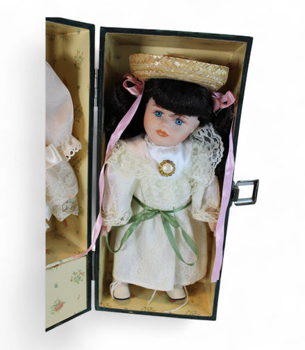 Lasting Impressions Companion Collection Doll – porcelain dollLasting ImpressionsDollblue eyescollectible dolldoll accessories2
