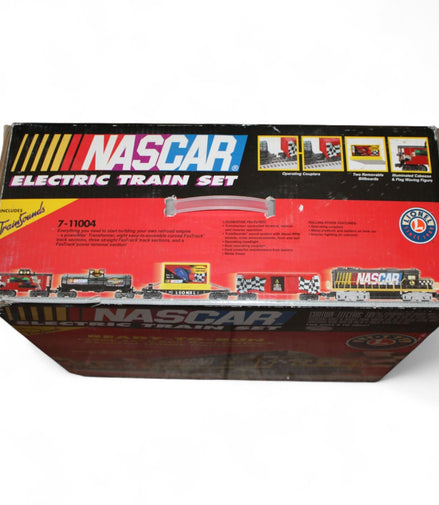 Lionel Nascar Electric Train Set 7 - 11004 Ready - To - Run With FasTrack Series - Flip Side CollectiblesTrainLionel
