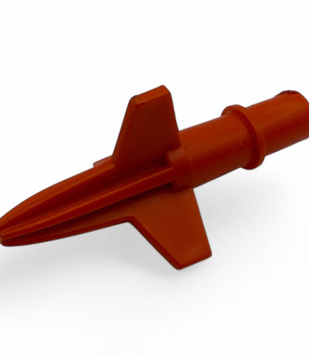 Orange missile rocket accessory for Lost in Space playset
