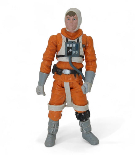 Luke Skywalker Snowspeeder Pilot action figure in orange flight suit