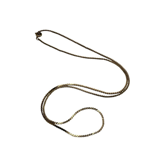 10K Gold Plated 24" Chain Necklace