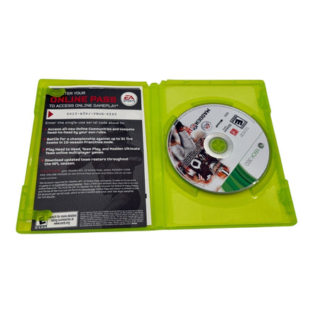 Madden NFL 12 Xbox 360 Game with Manual & Case – football game - Flip Side CollectiblesXBox 360 gameEA Sports