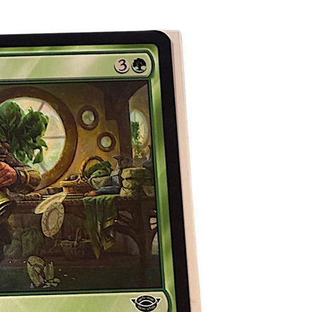 Detail of the Bag End Porter card's artwork by Daniel Correia.