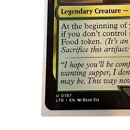 Bottom section of Butterbur Bree Innkeeper card