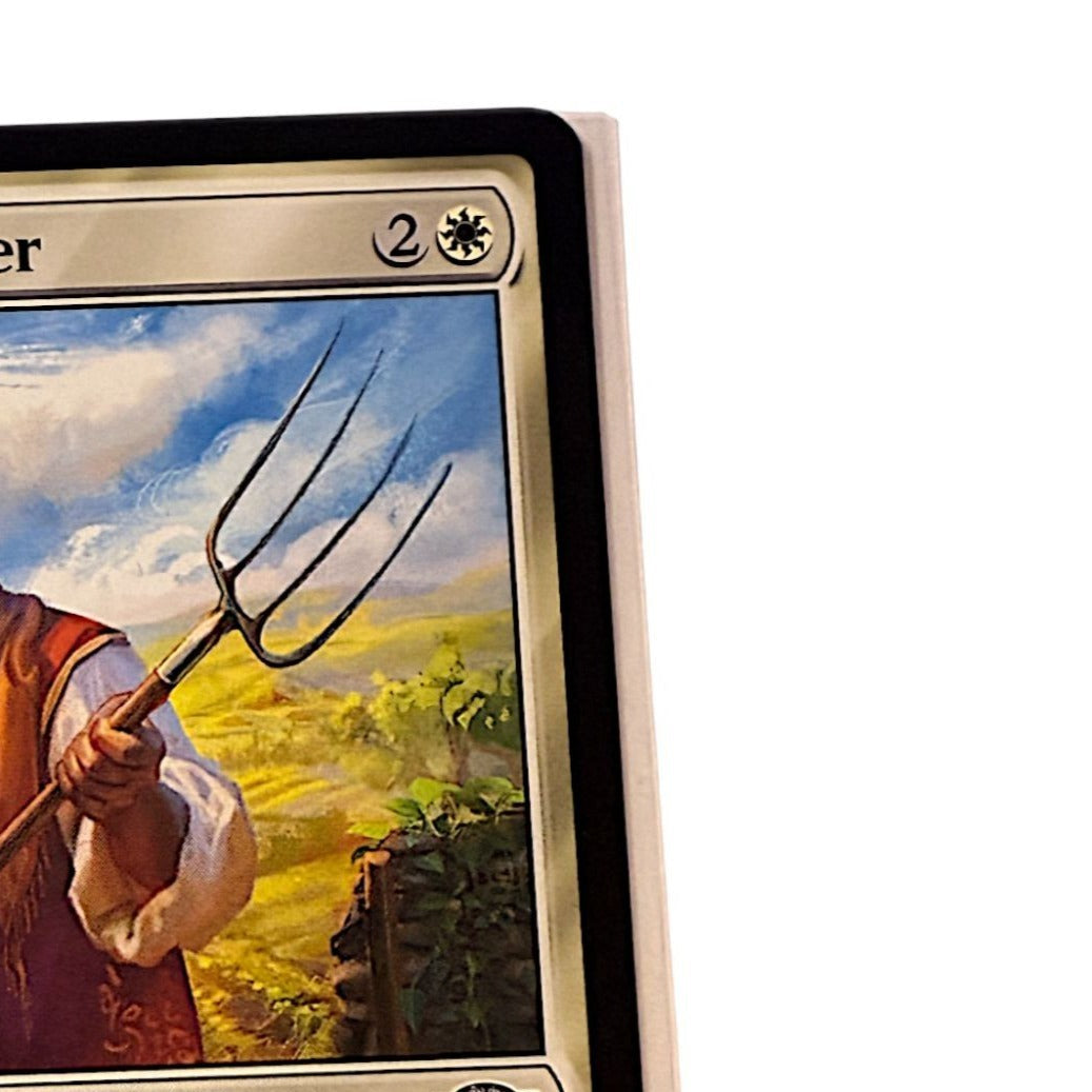 Close-up of the Eastfarthing Farmer card's top section with mana cost and name.