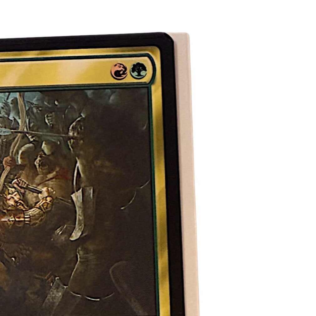 Close-up of Friendly Rivalry card text