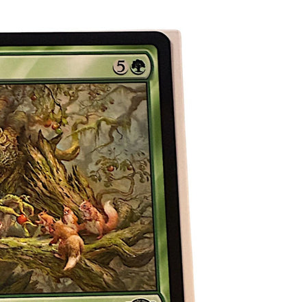 Top section of Generous Ent card with mana cost and name