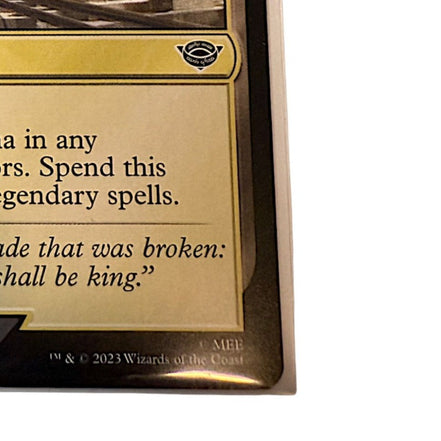 Magic: The Gathering Great Hall of the Citadel Land Card showing the card front with detailed artwork and mana symbols.