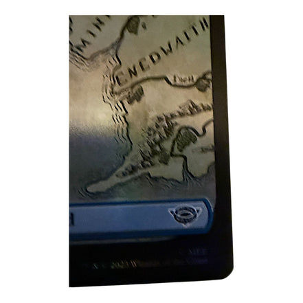 Lower section of the Island card showing the Belegaer Sea