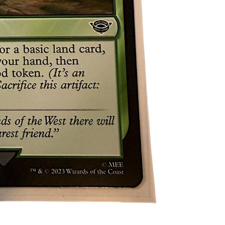 Magic: The Gathering Many Partings Sorcery Card front view