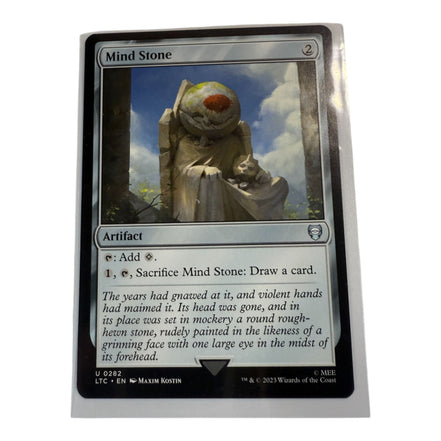Magic: The Gathering Mind Stone Artifact Card 2023 front view