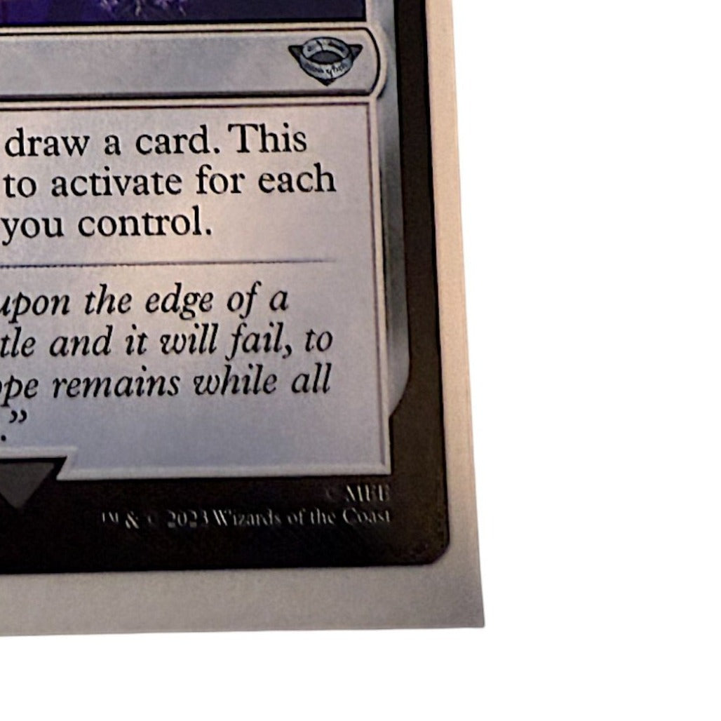 Magic: The Gathering Mirror of Galadriel card showing legendary artifact details