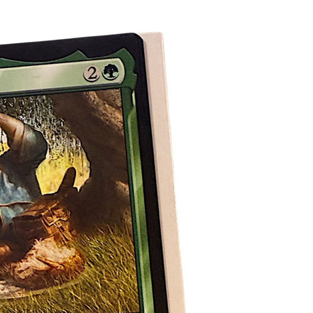 Detailed view of the Peregrin Took card's text and abilities.