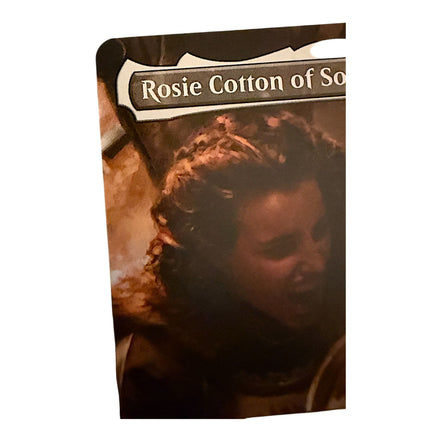 Close-up of Rosie Cotton of South Lane card art