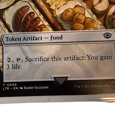 Magic The Gathering Human Soldier token card featuring a warrior in armor