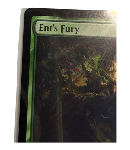 Close-up of Ent's Fury card title and artwork