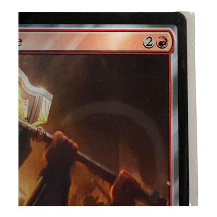 Top corner of Gimli's Axe card showing mana cost