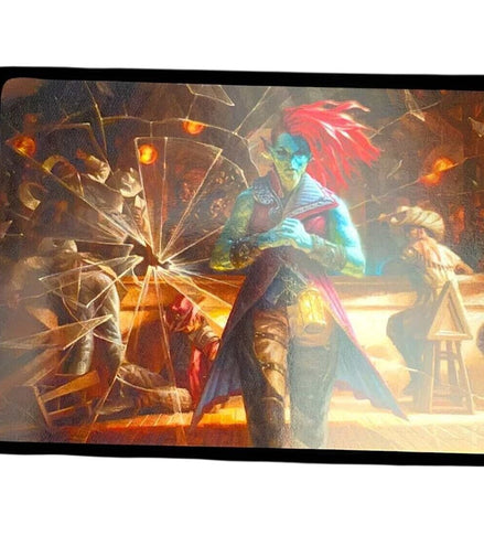 Magic The Gathering Obeka art card featuring Obeka, Splitter of Seconds in a fantasy setting