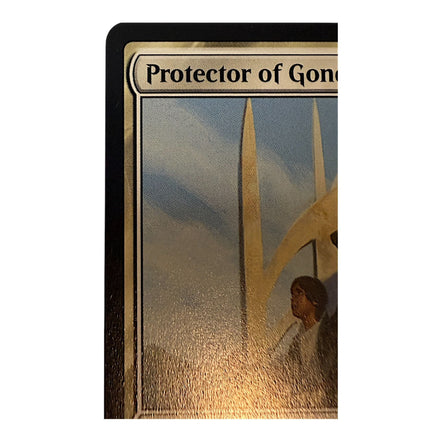 Close-up of Protector of Gondor card title