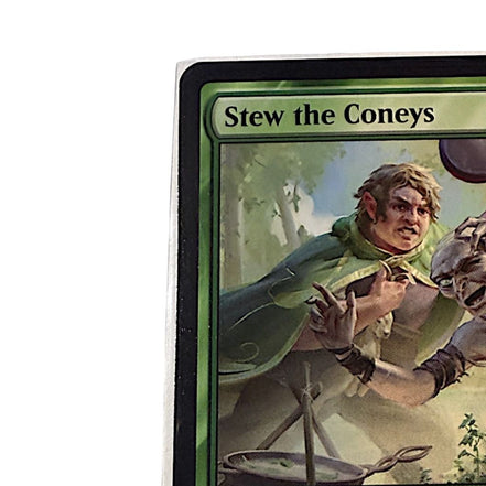 Close-up of Stew The Coneys card art