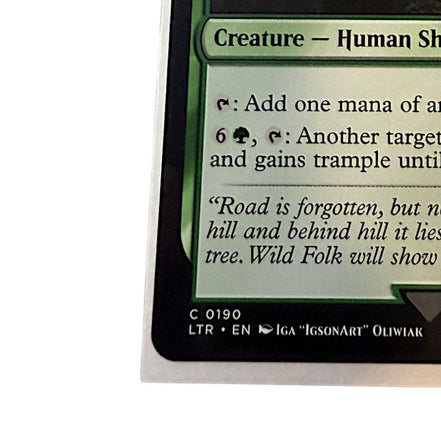 Magic The Gathering Wose Pathfinder card showing mana cost and abilities