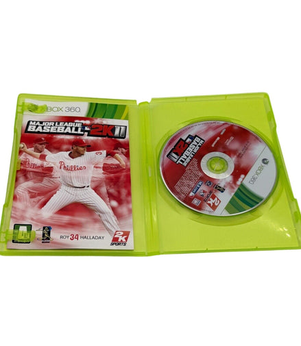 Major League Baseball 2K11 Xbox 360 Game with Case & Manual – mlb 2k11 - Flip Side CollectiblesXBox 360 game2K Sports
