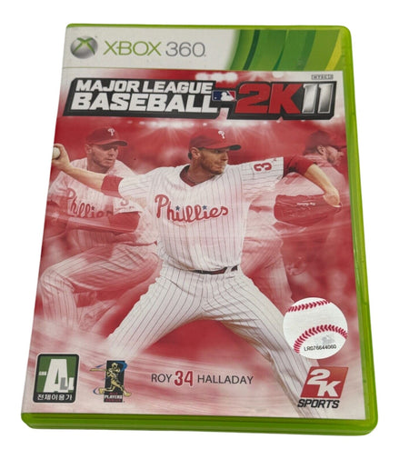 Major League Baseball 2K11 Xbox 360 Game with Case & Manual – mlb 2k11 - Flip Side CollectiblesXBox 360 game2K Sports