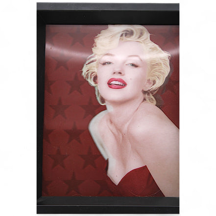 Marilyn Monroe 3D Shadowbox Art with Black Frame 8x10 – 8x10 art - Flip Side CollectiblesMovie CollectiblesFlip Side Collectibles
