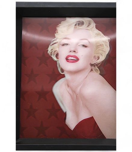 Marilyn Monroe 3D Shadowbox Art with Black Frame 8x10 – 8x10 art - Flip Side CollectiblesMovie CollectiblesFlip Side Collectibles