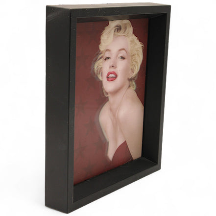 Marilyn Monroe 3D Shadowbox Art with Black Frame 8x10 – 8x10 art - Flip Side CollectiblesMovie CollectiblesFlip Side Collectibles