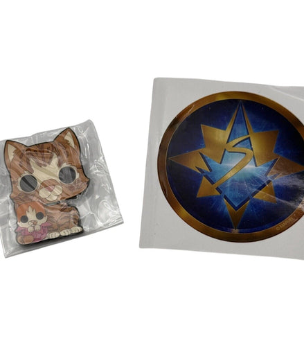 Marvel Goose Flerken Pin and Kitten Sticker Set – enamel – collector - Flip Side CollectiblesPin - CollectibleFunko