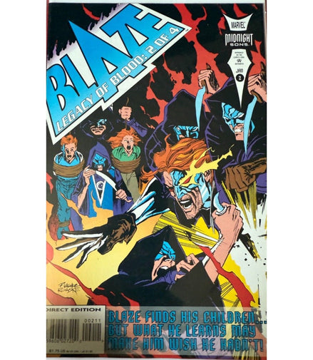 Marvel Midnight Sons Blaze Legacy of Blood Issue 2 Comic – ron wagner - Flip Side CollectiblesComicMarvel