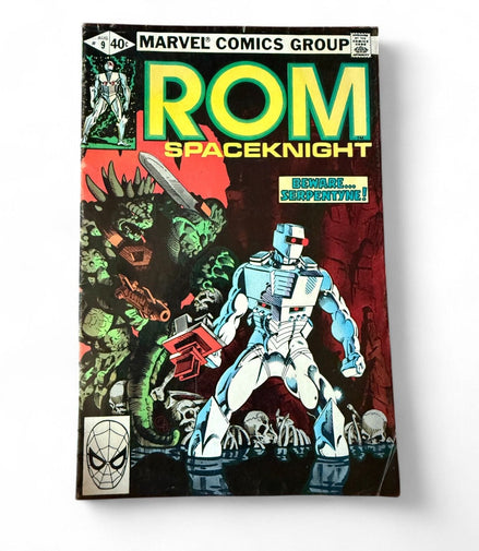 Marvel Rom Spaceknight 9 1980 Comic Collectible – 1980 Bronze Age Marvel - Flip Side CollectiblesComicMarvel