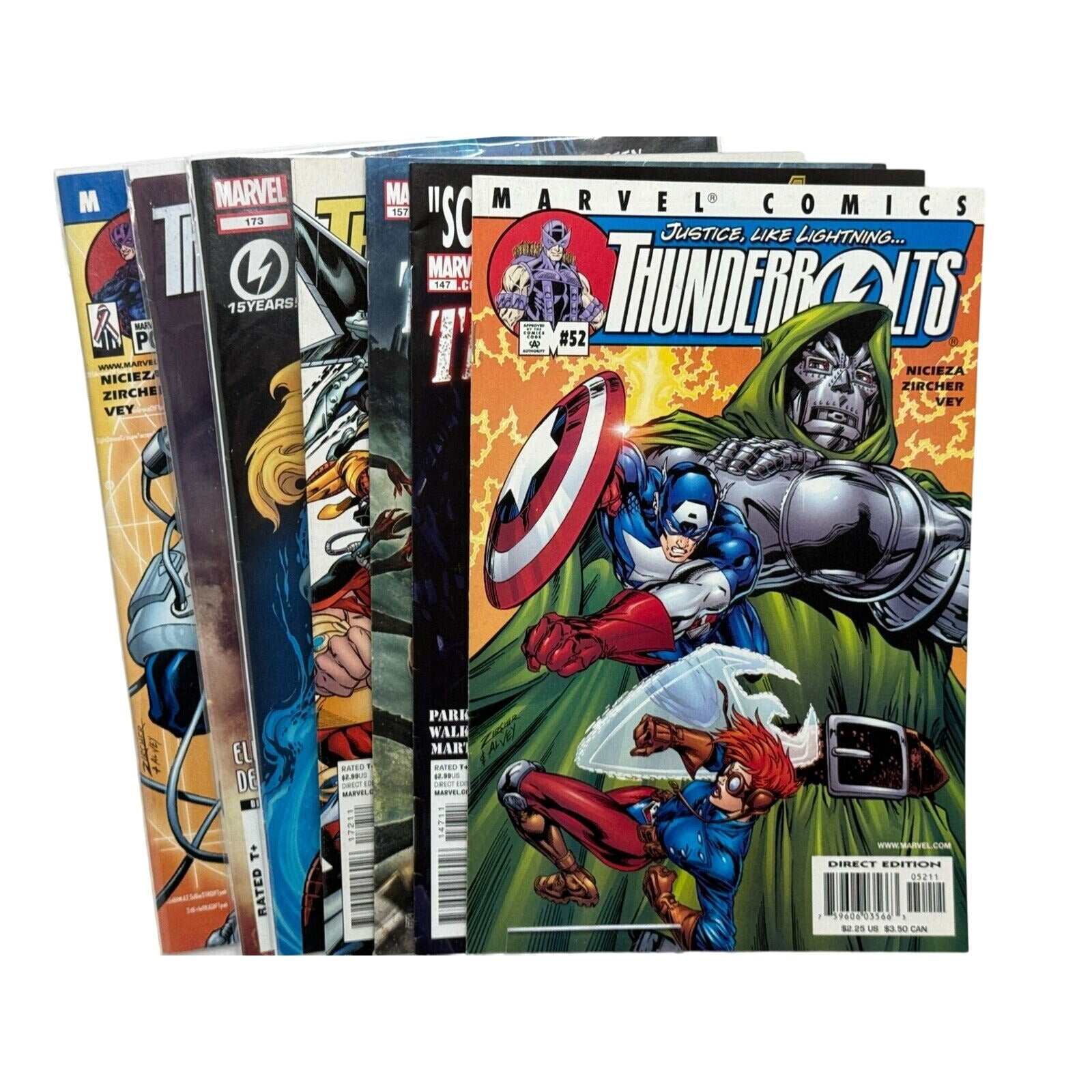 Marvel Thunderbolts Comic Lot - Key Issues 52 - 172 Collection - Flip Side CollectiblesComic LotMarvel