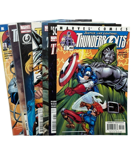 Marvel Thunderbolts Comic Lot - Key Issues 52 - 172 Collection - Flip Side CollectiblesComic LotMarvel