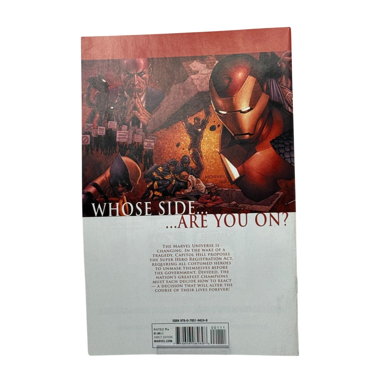 Marvel True Believers Civil War 1 Comic Book – captain america - Flip Side CollectiblesComicMarvel