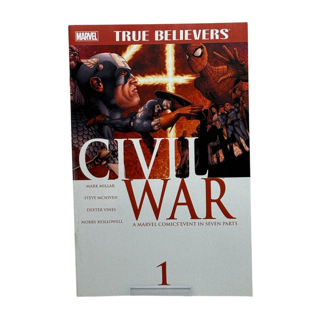 Marvel True Believers Civil War 1 Comic Book – captain america - Flip Side CollectiblesComicMarvel