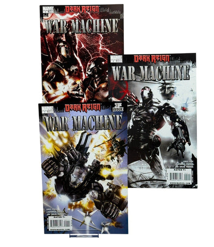 Marvel War Machine Dark Reign Comics 2009 Complete Set – greg pak - Flip Side CollectiblesComic LotMarvel