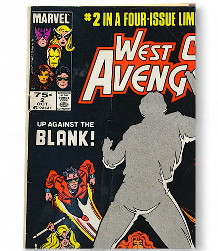 Marvel West Coast Avengers Comic 2 1984 Limited Series First Print - Flip Side CollectiblesComicMarvel