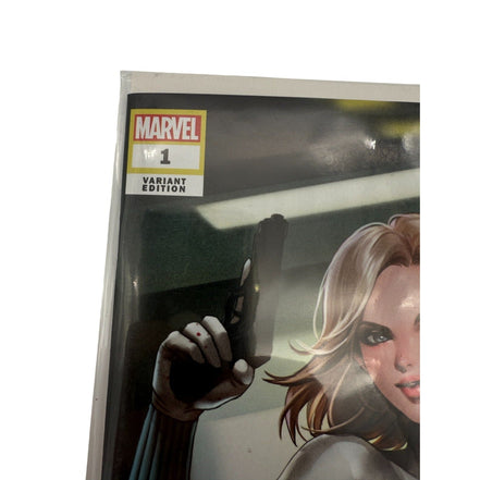 Marvel White Widow 1 Variant Comic T+ Edition – comic book art - Flip Side CollectiblesComicMarvel
