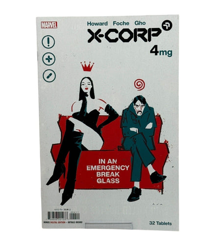 Marvel X - Corp Comic 32 Tablets Graphic Novel Paperback – mutants - Flip Side CollectiblesComicMarvel