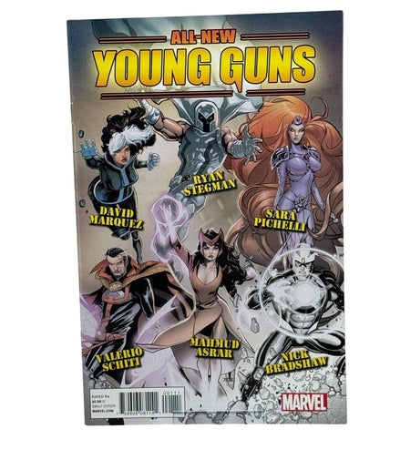 Marvel Young Guns Comic Featuring Top Artists & Heroes – iconic heroes - Flip Side CollectiblesComicMarvel