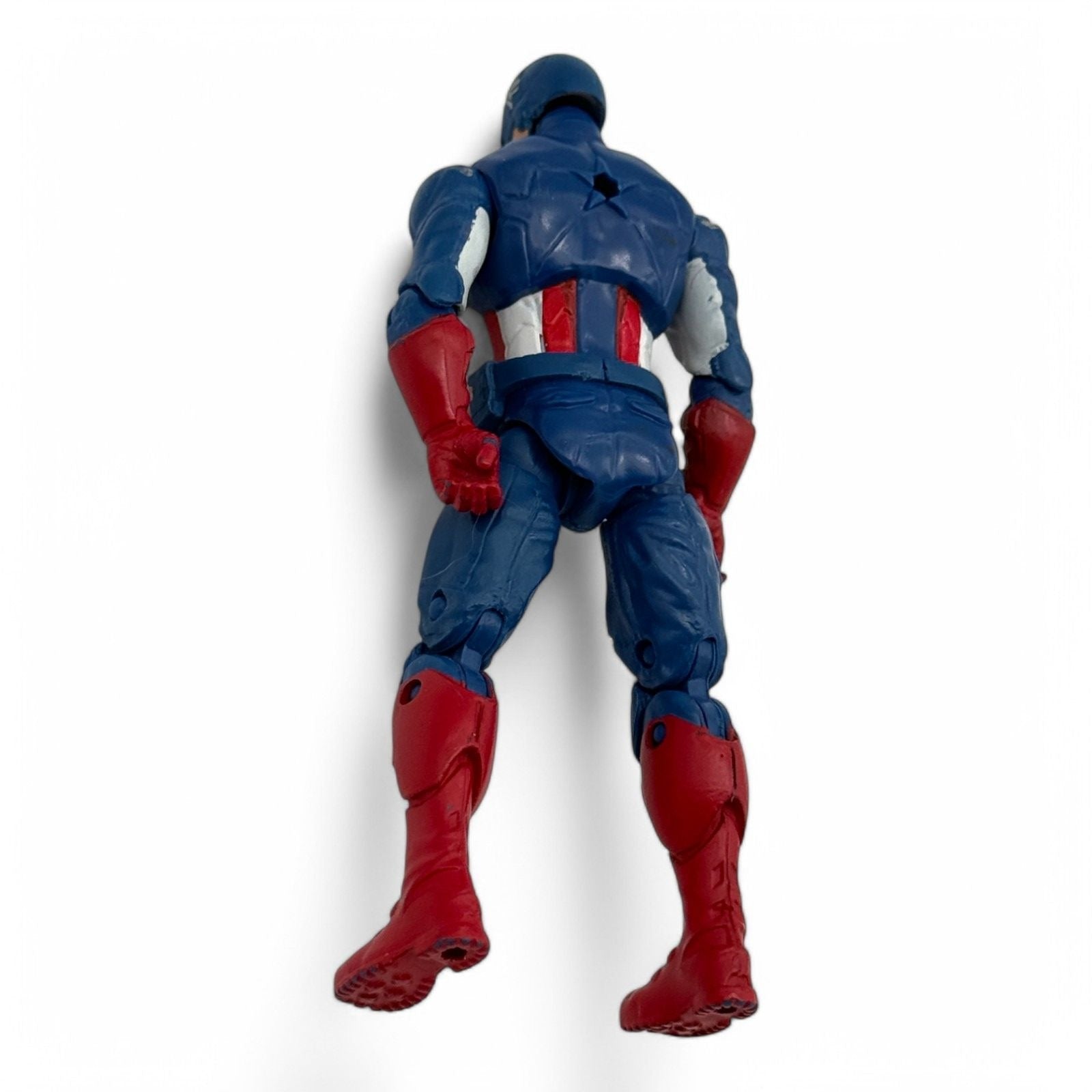 Captain America action figure in dynamic pose