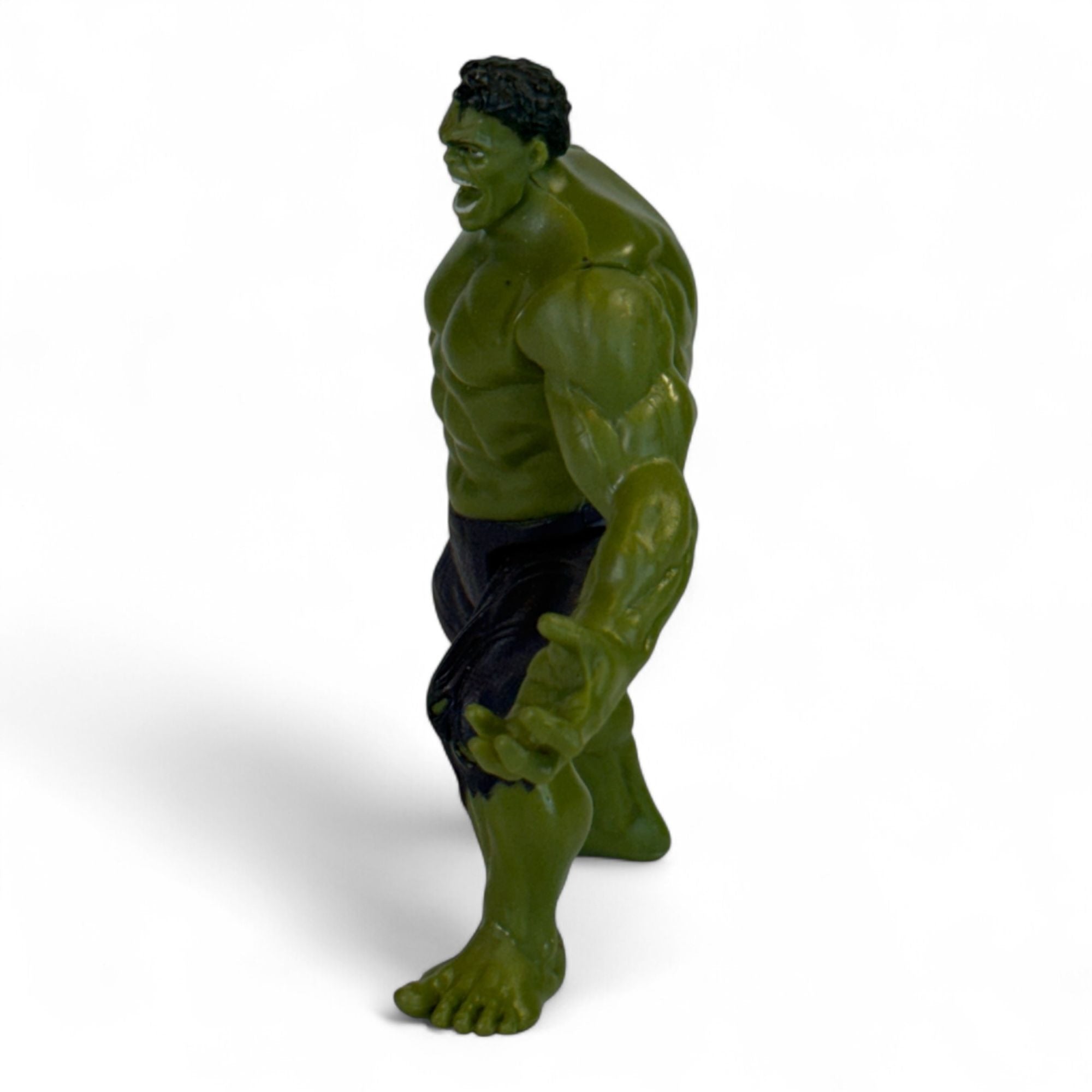 Side view of Marvel Avengers Hulk action figure
